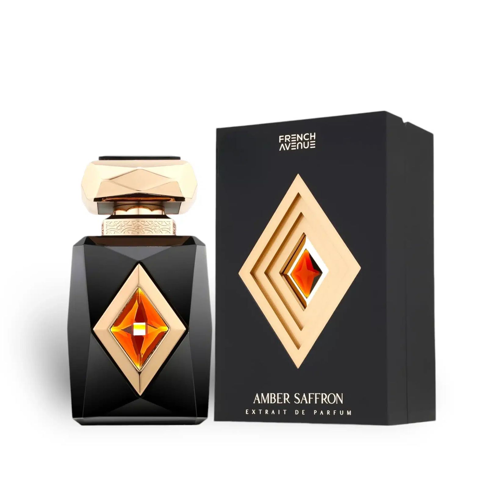 WhatsApp Image 2025-11-05 at 13.44.02 French avenue Amber Saffron extrait de parfum 100ml for men and women - Image 1